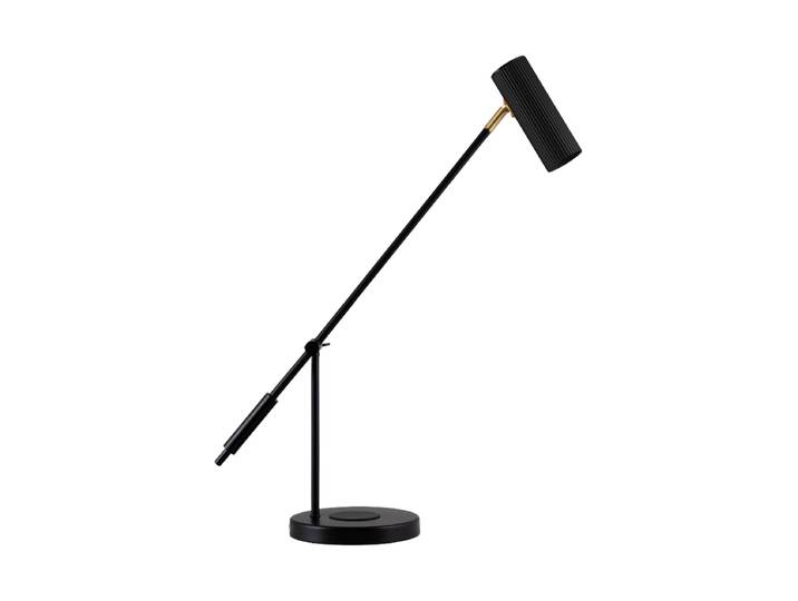 Flexible Design Tischlampe „Hubble Read“ mit USB-C-Anschluss und Ladefunktion Schwarz Globen Lighting