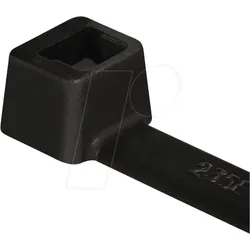 HT 111-02160 - Kabelbinder 205x2,5 mm, UV-witterungsstabil, schwarz