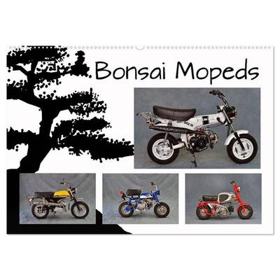 Bonsai Mopeds (Wandkalender 2027 DIN A2 quer), CALVENDO Monatskalender