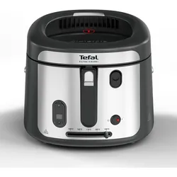Tefal Die Fritteuse Filtert Die Sicht Ff2588e0, Fritteuse, Schwarz, Silber