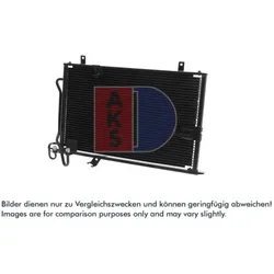 Kondensator Klimaanlage AKS DASIS 052090N für BMW 5er