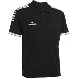 DERBYSTAR Primo Poloshirt schwarz/weiß 4XL