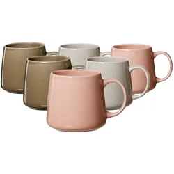 Ritzenhoff & Breker, Tasse, Luna Kaffeebecher (380 ml, 6x)