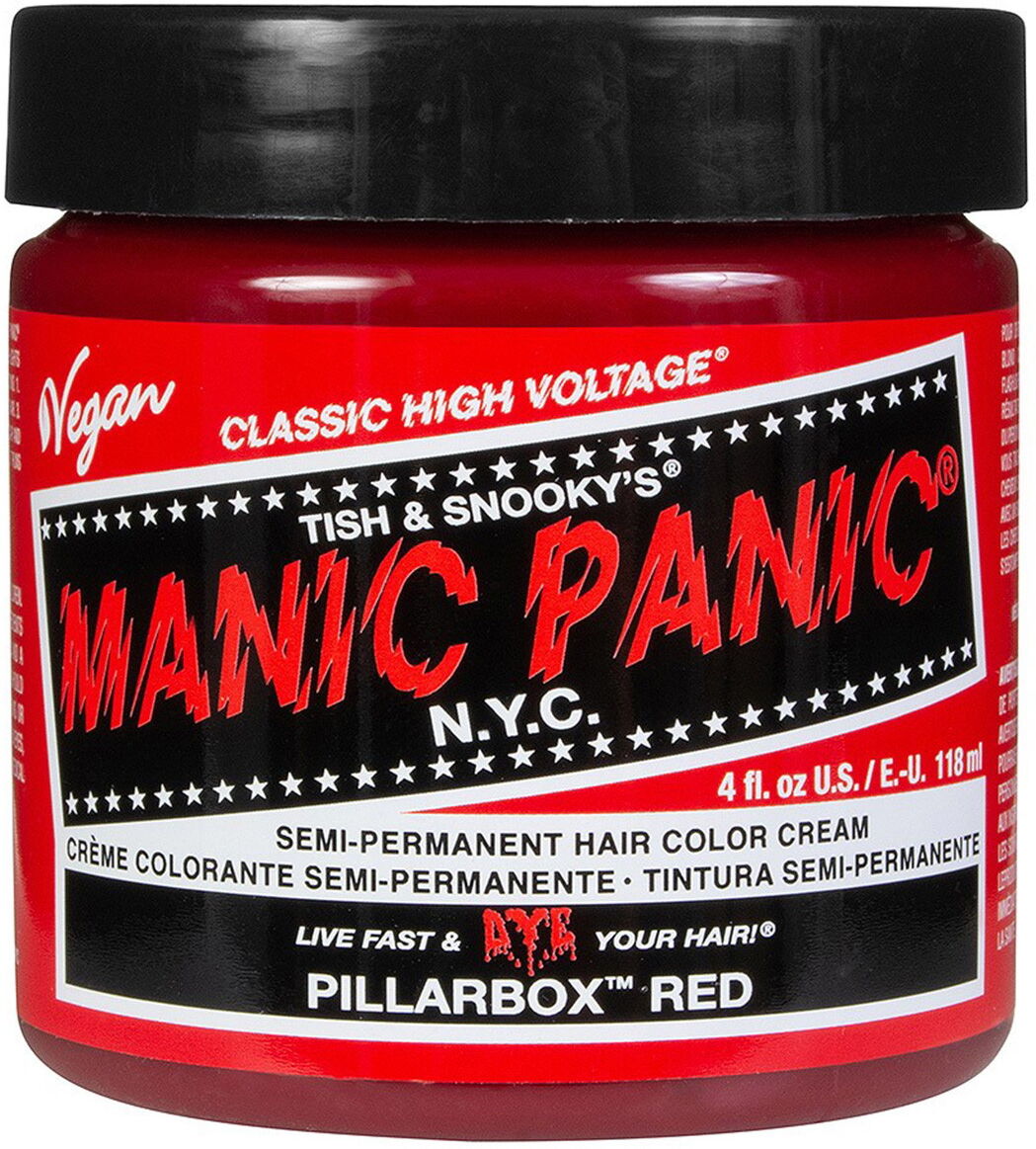 118ml Manic Panic Classic High Voltage Pillarbox Red