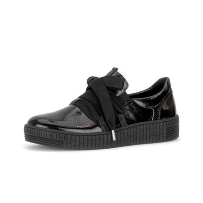 Sneaker GABOR "Sneaker low", Damen, Gr. 35, schwarz, Schuhe Sneaker
