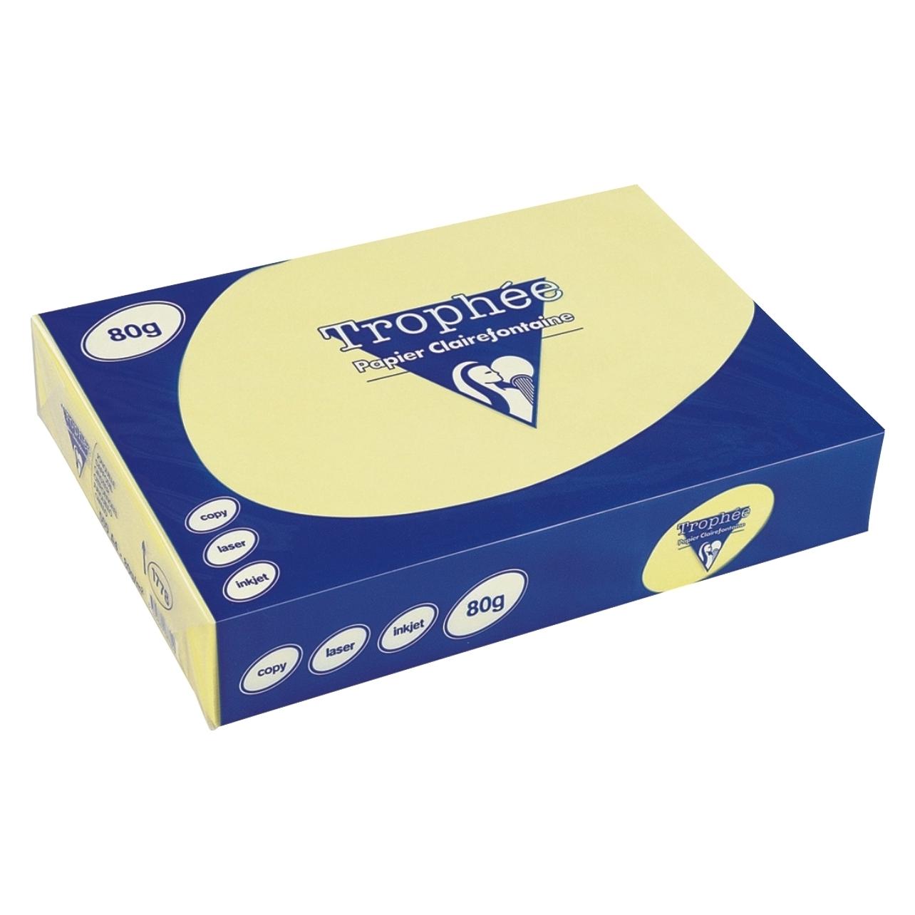 Clairefontaine Universalpapier Trophée farbig (A3, 500 Blätter, 80 g/m²) (1884C)