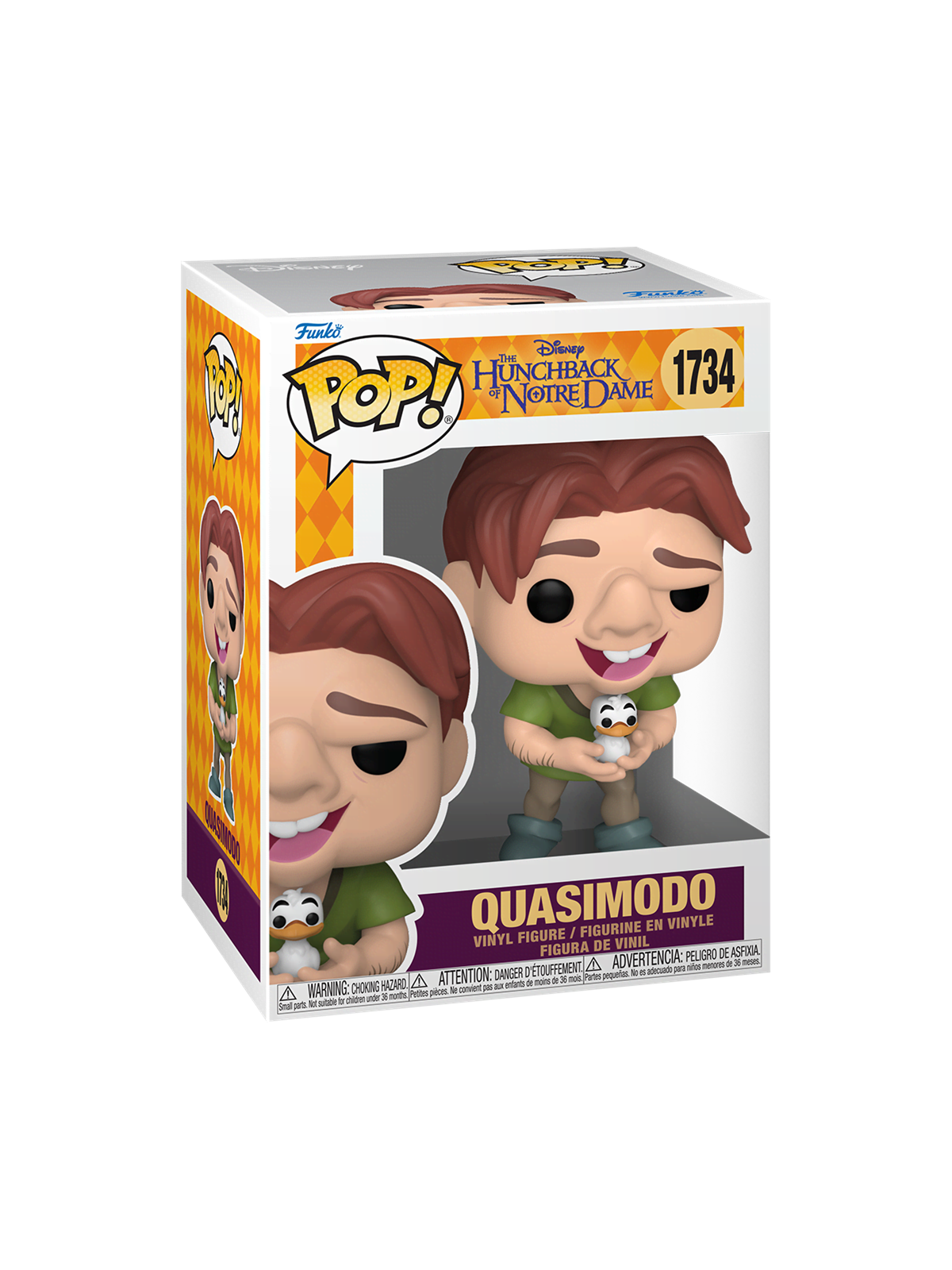Funko! - Funko POP Vinyl HoND Quasimodo w/Bird - Figur