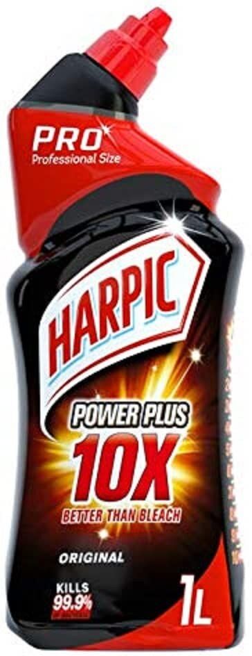 Harpic Professional Power Plus Toilet Cleaner, 1 L - Pack of 12