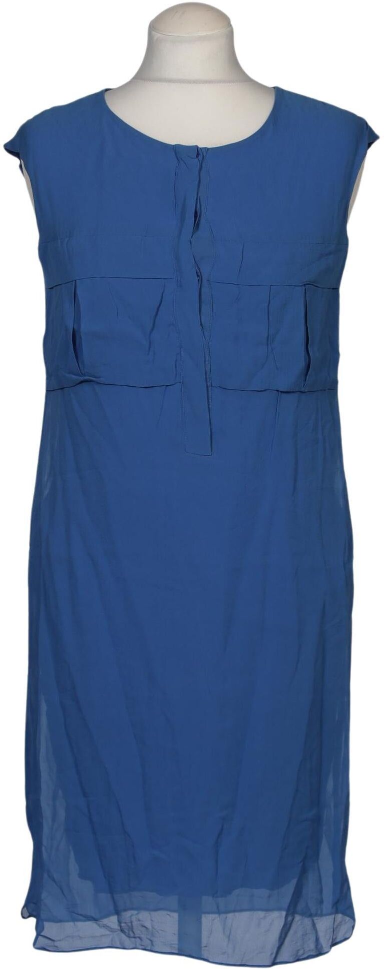 Robe Legere Damen Kleid, Blau, Gr. EU 34, Viskose / Seide - Second Hand