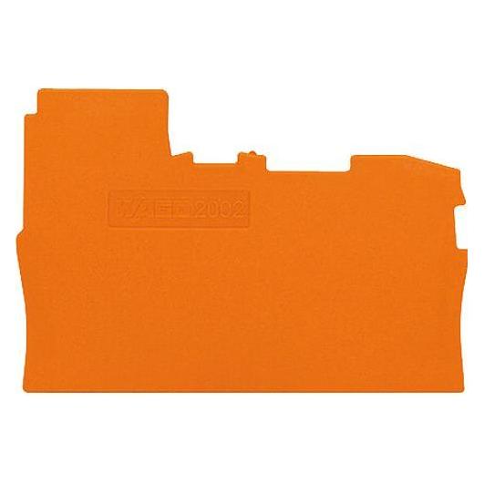 Wago Top Job S Abschl. u. 2002-7192 Zwischenplatte f. Reihenkl. orange (2002-7192)