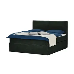 Boxi Boxspringbett 160 x 200 cm  Boxi Urban ¦ grün ¦ Maße (cm): B: 160 H: 125