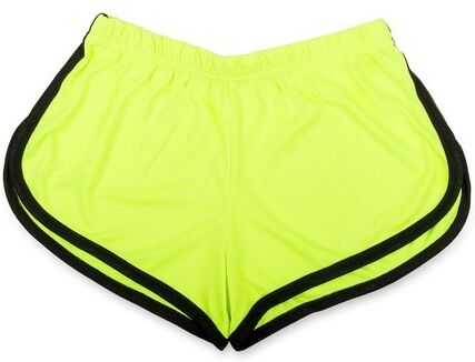 Short de sport personnalisé Bizax polyester M jaune fluo