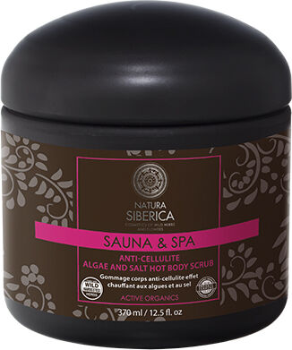 Natura Siberica Sauna & Spa Hot Scrub Anti-Cellulite Seaweed and