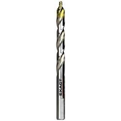 Exact 74850 Spiralbohrer StepTip ⌀ 5,0 mm VE10 HSS TIN-TIP Spiralbohrer 5 mm TiN DIN 338 3-Flächenschaft 10 St.