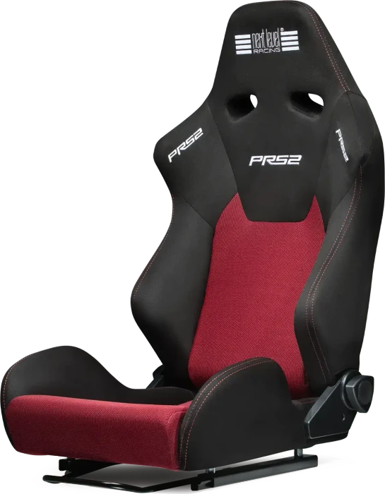 Next Level Racing PRS2 Performance Reclining Sim Racing Seat, Gaming-Rennsitz Black and Red