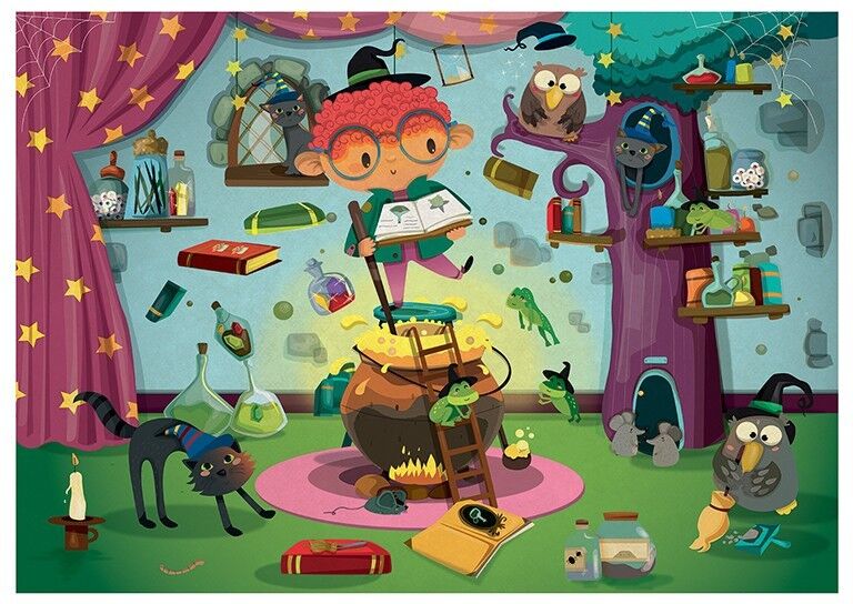 Puzzle 54 pcs L'Apprenti Magicien - Calypto