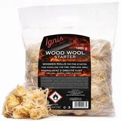 Ökologisches Anzündmaterial aus Holzwolle 1kg