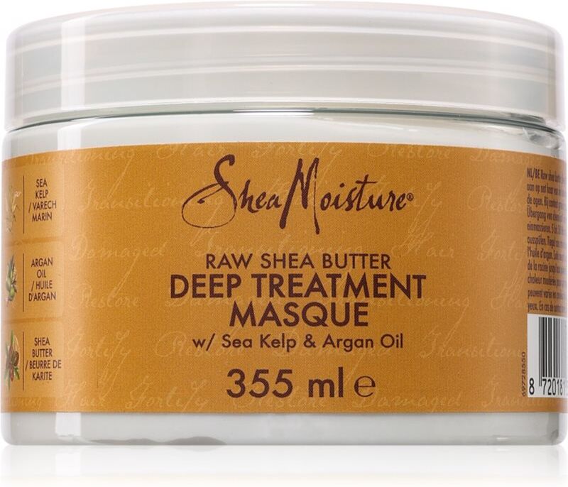 Shea Moisture Raw Shea Butter masque nourrissant en profondeur pour cheveux 355 ml