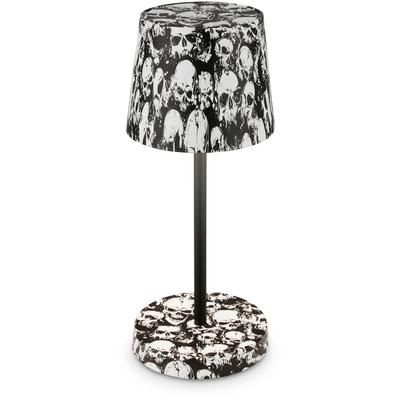 BRILONER LEUCHTEN Außen-Tischleuchte "BOJA LED Tischlampe", schwarz (totenkopf), Leuchten