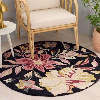 SAFAVIEH Handmade Jardin Vanya Floral Wool Rug