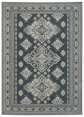 Style Haven Ingram Two-Tone Triple Medallions Area Rug