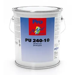 MIPA 2K PU-Acryllack PU240-10 matt, RAL7045 - telegrau 1, 5kg