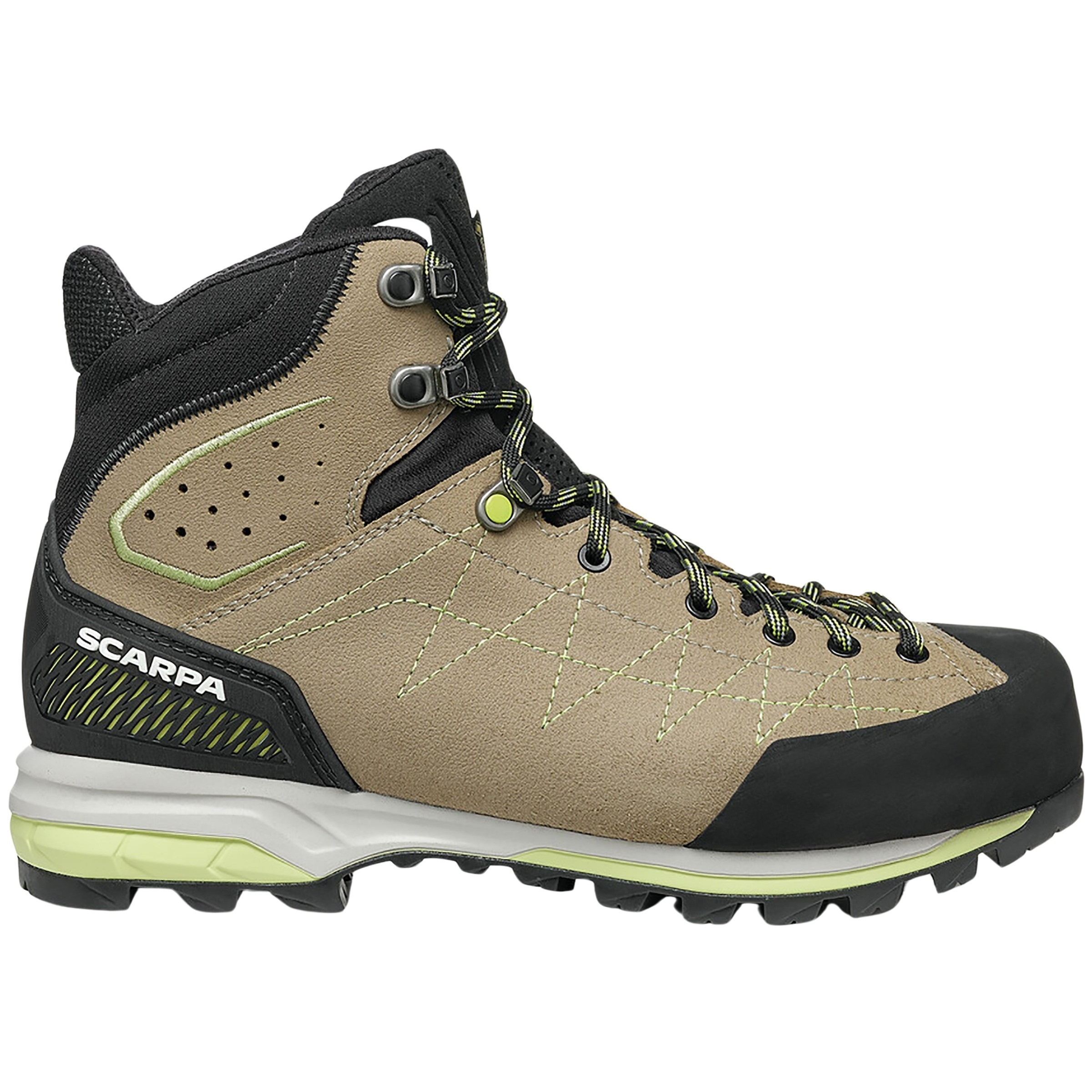 Scarpa Zodiac TRK GTX Damen Wanderschuhe beige Größe 37 Trekking Wasserdicht