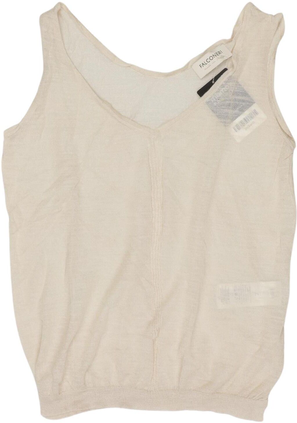 Falconeri Damen Top, Beige, Gr. S, Viskose / Synthetik - Second Hand
