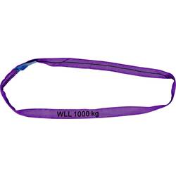 Petex 47201224 Rundschlinge Arbeitslast (WLL)=1 t Violett EN 1492-1 DIN 1492-1