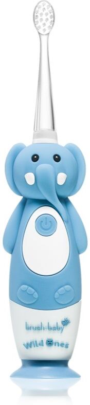 Brush Baby WildOnes WildOne brosse à dents électrique + 2 têtes de rechange pour enfant Elephant 1 pcs