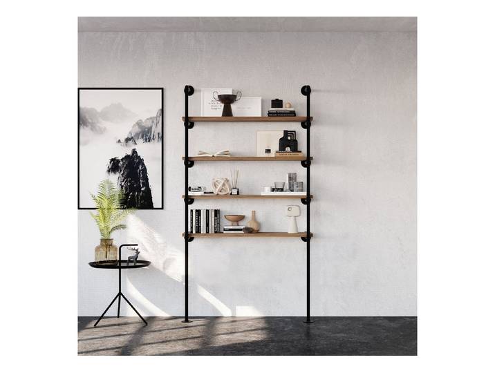 pamo. design Wandregalhalter ROB, Ohne Regalboden, Regalbretthalterung für individuelle Zwecke zur Wandmontage