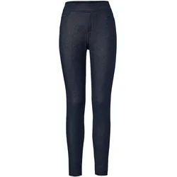 Tchibo - Gefütterte Leggings in Jeansoptik - Damen - Gr. M - dunkelblau