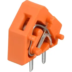 WAGO 236-746 - Leiterplattenklemme, anreihbar, RM 5,08, orange