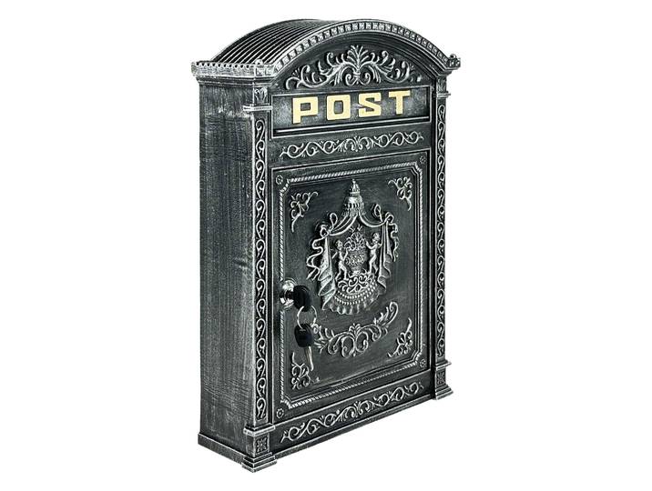 Briefkasten Antik Gold-Grau