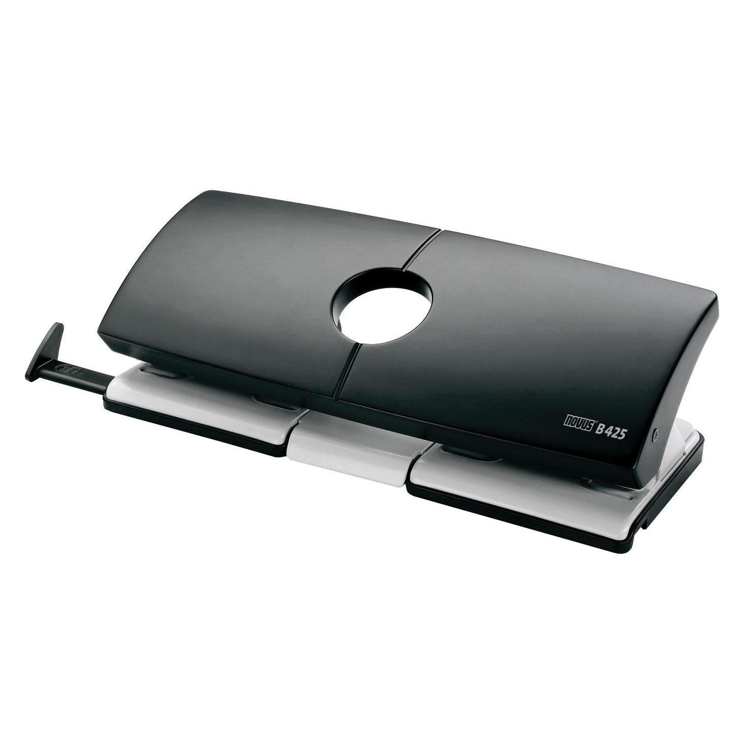 Novus 25 sheet punch black gray (025-0469 NO) (60-B425H)
