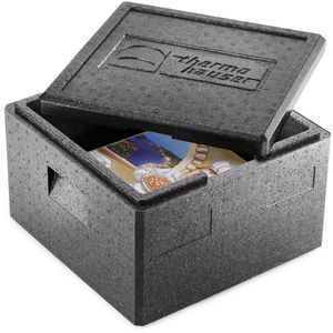 thermohauser Thermobox Pizza, 21,5 Liter, Kunststoff EPP, 41 x 41 x 23,5 cm