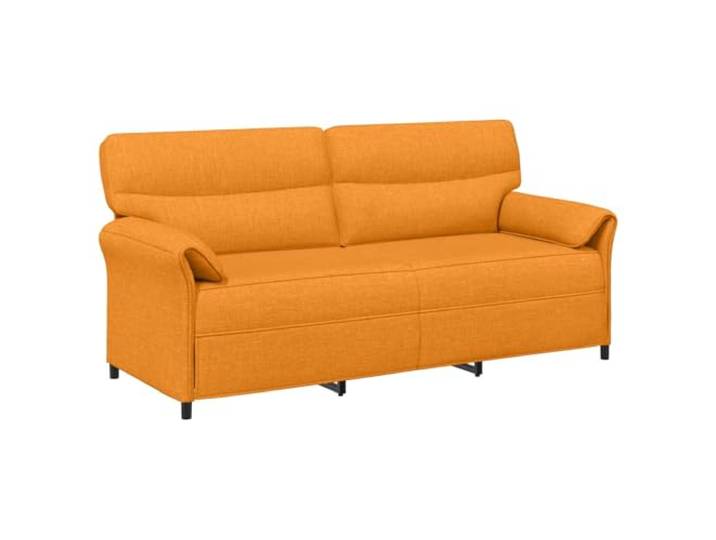 Todiikf Modernes Sofa Polstersofa mit Verstellbaren Armlehnen Schwarz Bequeme Couch mit weichen Schaumstoffkissen und flexiblen Armlehnen für Wohnzimmer, Gästezimmer oder Büro