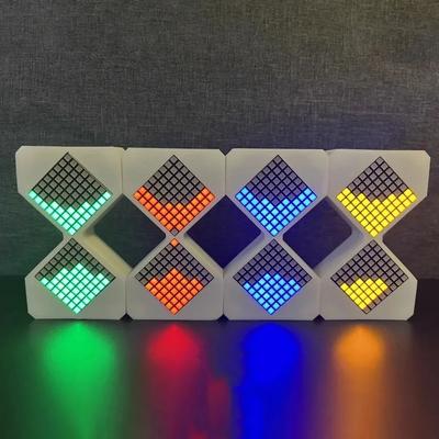 GlowBake DIY Digital Hourglass Birthday Gift Toy For Kids, Cyber Electronic Hourglass With Glow & Tech Style yellow