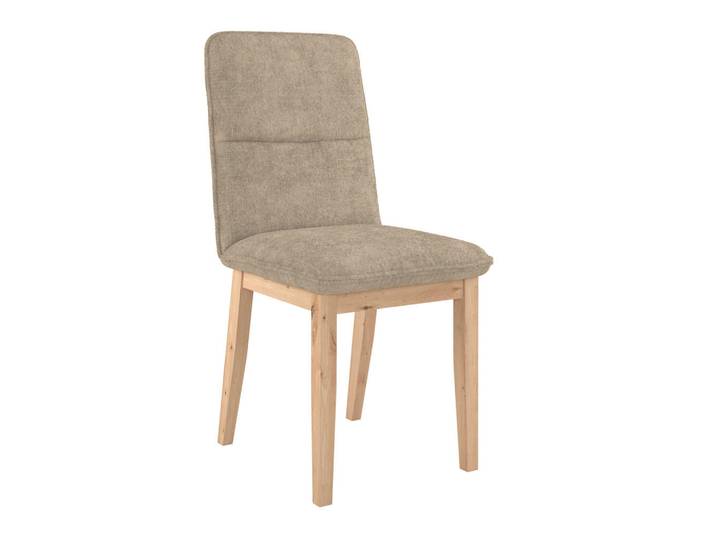 P & B Stuhl, Beige, Holz, Eiche, vollmassiv, 47x91x44 cm, Esszimmer, Stühle, Esszimmerstühle, Vierfußstühle
