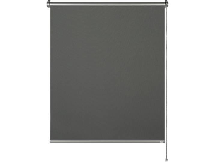 Seitenzugrollo Thermorollo Martha , grau (anthrazit), B:90cm H:150cm, Polyester, SCHÖNER WOHNEN-KOLLEKTION, Rollos, Seitenzugrollo, Schöner Wohnen Rollo, geklebt
