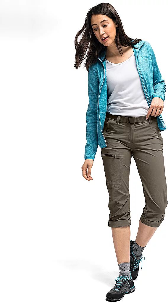 MAIER SPORTS Damen Wanderhose Lulaka Roll Up hellbraun   38 W