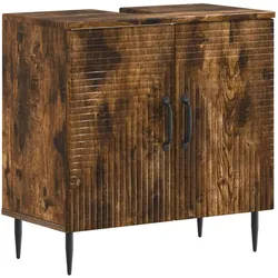 vidaXL, Badezimmerschrank, Badezimmerschrank