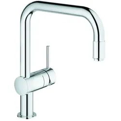 Grohe Spültischeinhebelmischer Minta Nr. 32067000 chrom, herausziehbarer U-Auslauf