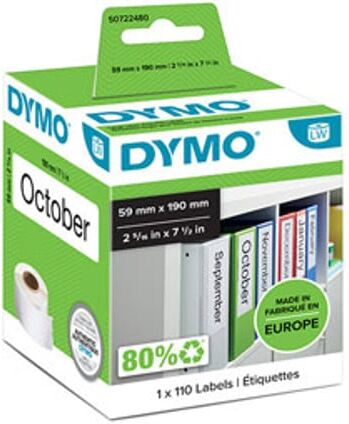 Dymo 99019 190x59 mm etiquetas