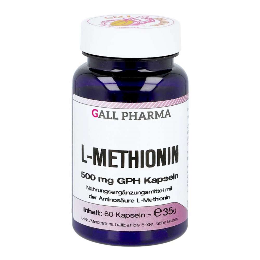 Hecht-Pharma GmbH L-methionin 500 mg Kapseln 01290626