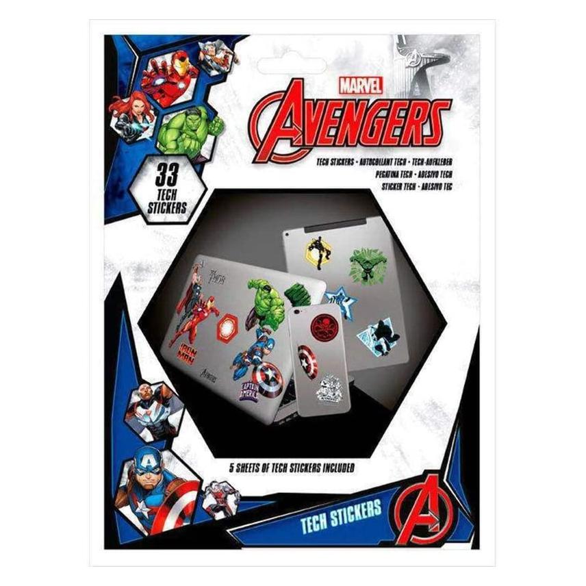 Pyramid Marvel: Avengers Heroes (37 Sticker) (116550)