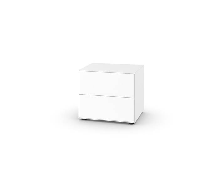 Schubkasten-Box Nex Pur Piure MDF weiß matt lackiert, Designer Studio Piure, 60x52.5x48 cm