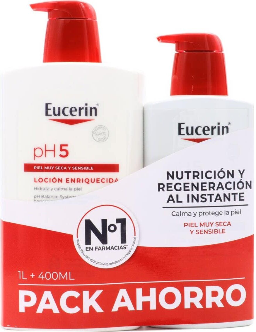 Eucerin Pack pH5 Loción 1L + 400ml