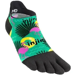 Injinji Unisex Run Lightweight No-Show Spectrum bunt