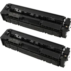 2 Ampertec Toner ersetzt HP CF400XD 201X Doppelpack schwarz